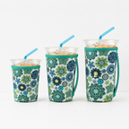 CouldNook Neoprene Cup Carrier - Patterned Body and Side Strap