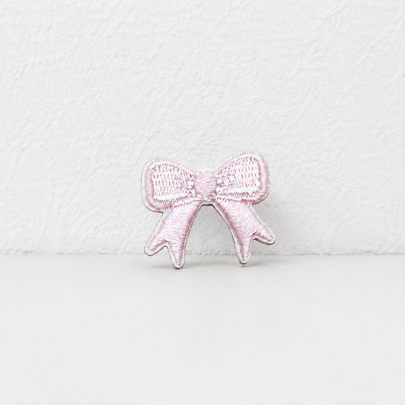 CouldNook Mini Bow Embroidered Patch - Pastel Single and Group Options