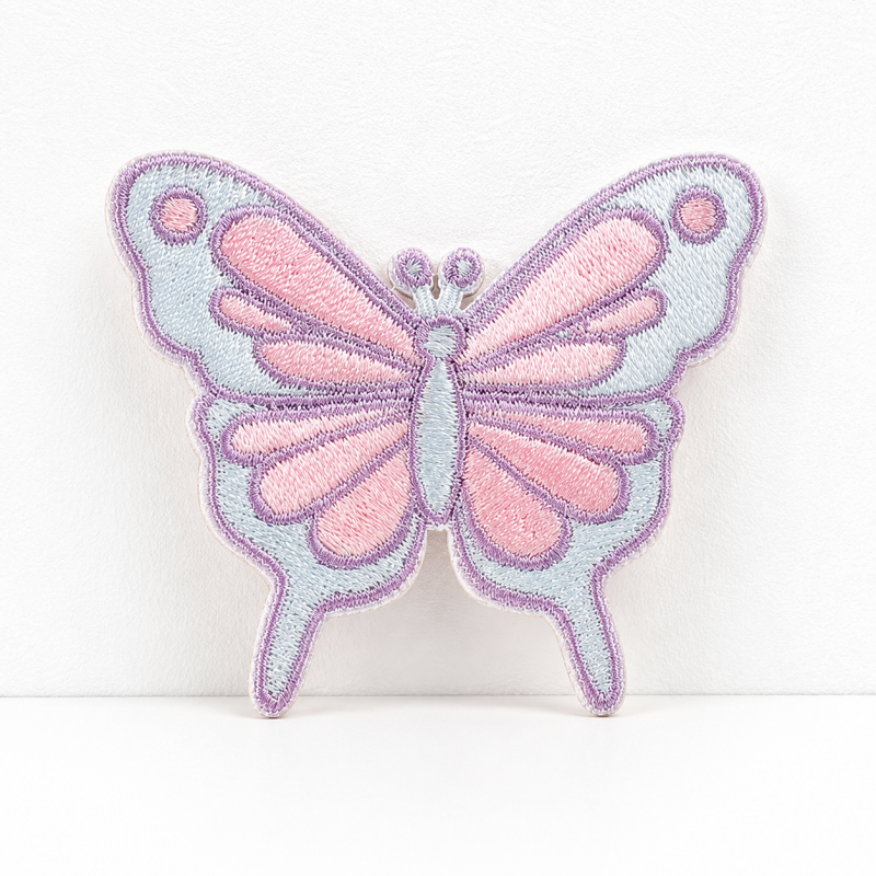 CouldNook Butterfly Embroidered Patch - Colorful Wing Pattern Options