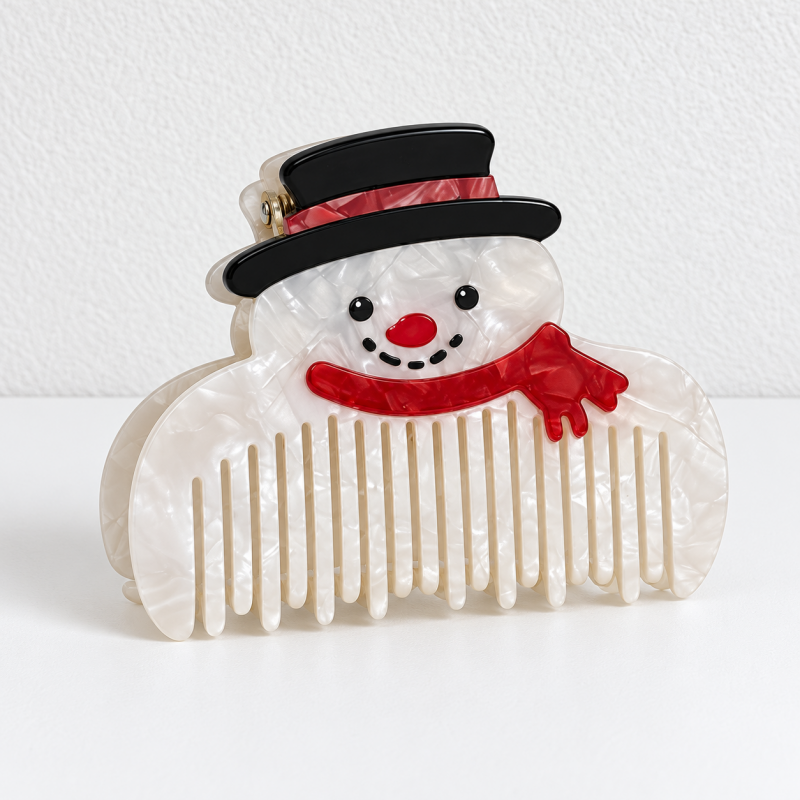 CouldNook Christmas Hair Comb - Festive Character Shapes