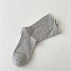 CouldNook Ribbed Crew Socks-Classic Crew Height