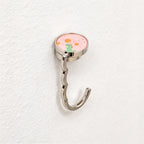 CouldNook Decorative Tabletop Bag Hook - Round Top and Curved Arm