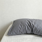 CouldNook Pillowcases-Washed Cotton Blend Standard Pillow Shams