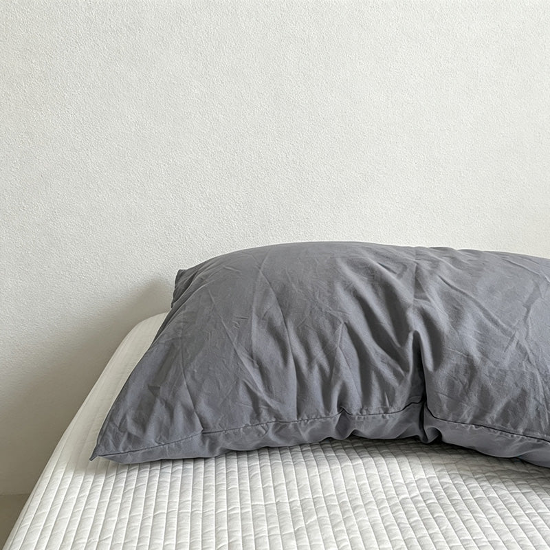 CouldNook Pillowcases-Washed Cotton Blend Standard Pillow Shams