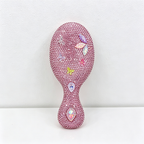 CloudNook Rhinestone Paddle Hair Brush‑Glitter Air Cushion Comb