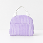 CouldNook Ribbed Lunch Bag - Rounded Top and Front Pocket