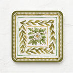 CouldNook Patterned Coaster - Rounded Square and Colorful Illustrated Surface Choices