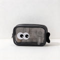 CouldNook Big Eye Toiletry Bag - See-Through Panels And Character Details