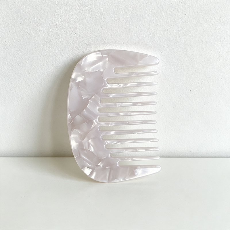 CouldNook Rounded Wide Tooth Hair Comb - Visible Tooth Profile