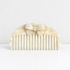 CouldNook Bow Grooming Accessory - Patterned Acetate And Decorative Bow Detail