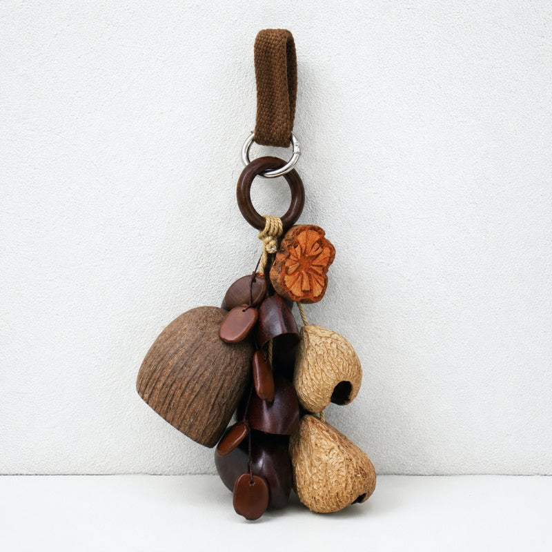 CouldNook Botanical Seed Pod Charm - Braided Loop and Clasp