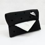 CouldNook Polka Dot Car Tissue Holder - Visor Mounting Straps