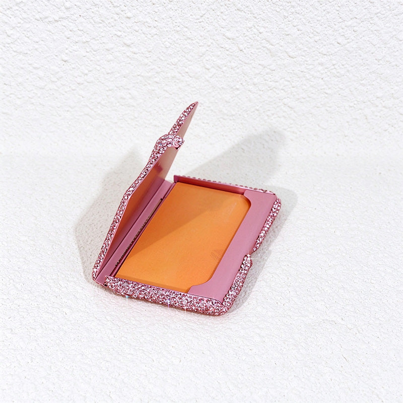 CouldNook Rhinestone Card Case - Hinged Pocket Design