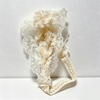 CouldNook Wide Hollow-Out Lace Headband - Aesthetic Floral Hair Accessory