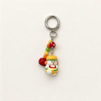CouldNook Mixed Motif Beaded Phone Charm - Loop Cord Attachment