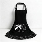 Bow Princess Backband Apron - Polyester Kitchen Apron