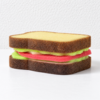 Sandwich Dishwashing Sponge with Layered Filling Details