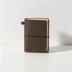 CouldNook Classic Leather Portable Diary - Compact Traveler's Journal