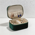 CouldNook Patterned Handle Travel Jewelry Case - Friendly Shelf Companion