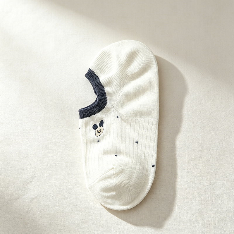 CouldNook Sweet Pattern Ankle Socks - Light Vanity Accent