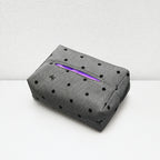 CouldNook Polka Dot Car Tissue Holder - Visor Mounting Straps