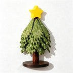 CouldNook Evergreen Tree Trivet Set - Layered Leaf Sections