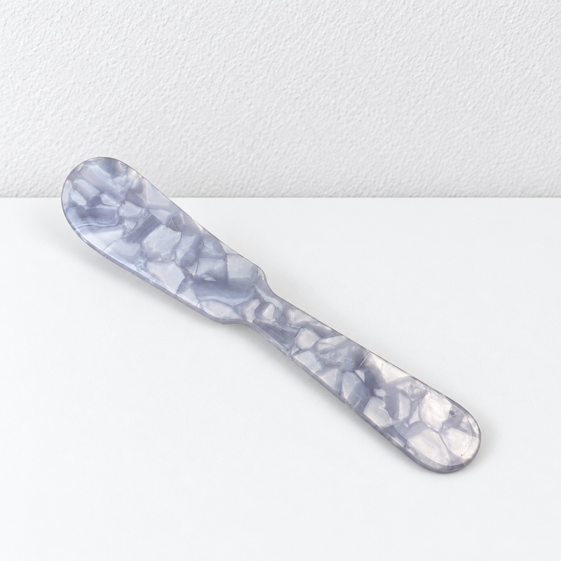 CouldNook Marbled Mini Dessert Utensil - Colorful Resin Look