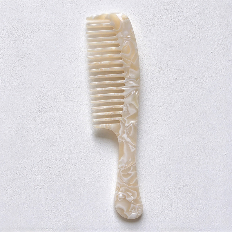 CouldNook Acetate Handle Comb - Marbled and Spotted Patterns