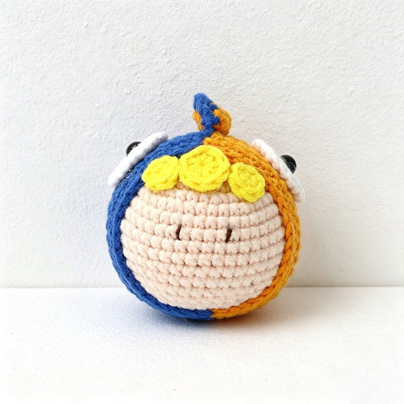 CouldNook Yarn Zodiac Doll Keychain - Twelve Animal Characters