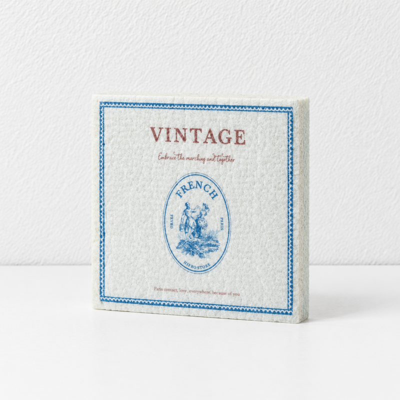Printed Dishwashing Cloths with Illustrated Design Options