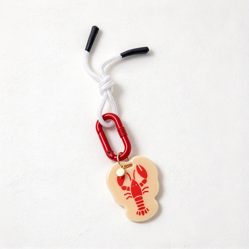 CouldNook Coastal Bag Charm - Knotted Cord and Clip
