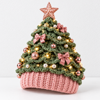 CouldNook Christmas Tree Crochet Hat Material Kit - Layered Branches