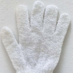 CouldNook Bath Glove - Looped Texture and Ribbed Wrist Cuff