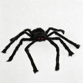CouldNook Plush Fake Spider with Triangular Spider Web‑Halloween Prank Party Decoration Prop