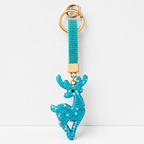 CouldNook Reindeer Christmas Rhinestone Keychain - Festive Deer Charm