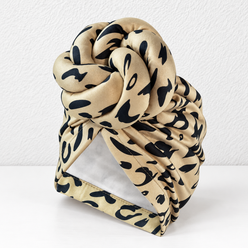 CouldNook Turban Headwrap - Oversized Rosette Knot