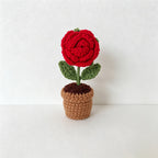 CouldNook Yarn Flower Planter Ornament - Fifteen Bloom Designs
