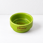 CouldNook Lettered Sauce Bowl - Round Diner Style