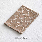 CouldNook Fringed Layered Table Mat - Patterned Styles