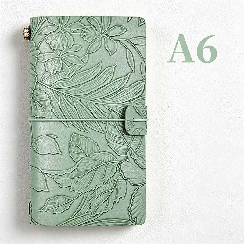 CouldNook A6 Floral Travel Notebook - Snap Closure Collection