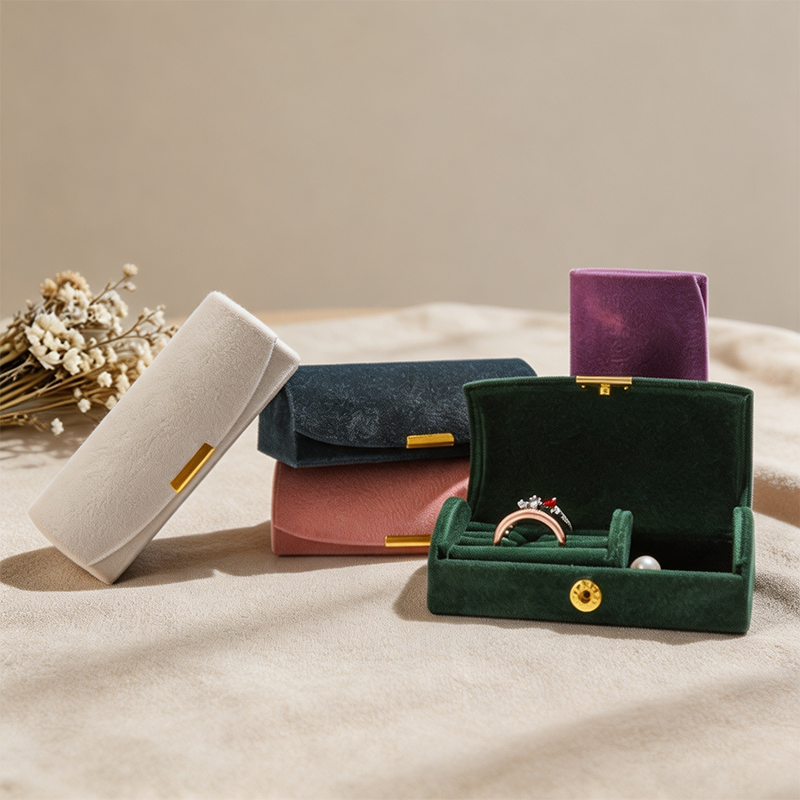 CouldNook Portable Color Zip Jewelry Case - Comfortable Daily Organizer (0720莉莎-MK2BLW6W13HSY92)