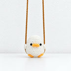 CouldNook Crocheted Character Doll - Textured Shapes And Little Message Cards