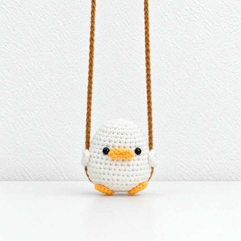 CouldNook Crocheted Character Doll - Textured Shapes And Little Message Cards