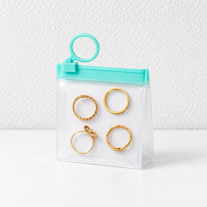 CouldNook Clear Jewelry Storage Bag Set - Ring Pull