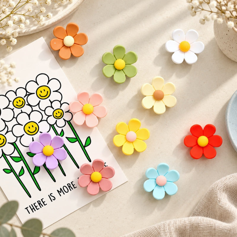 CouldNook Six Petal Flower Magnet - Ten Color Options