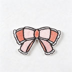CouldNook Bow Embroidered Patch - Assorted Colors and Shapes