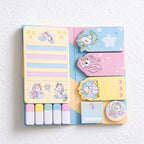 CouldNook Sticky Note Book - Coordinated Memo Pads And Page Flags