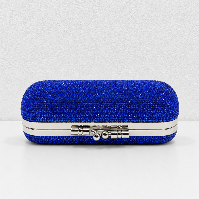 CouldNook Rhinestone Lipstick Case - Crystal Mirror Box