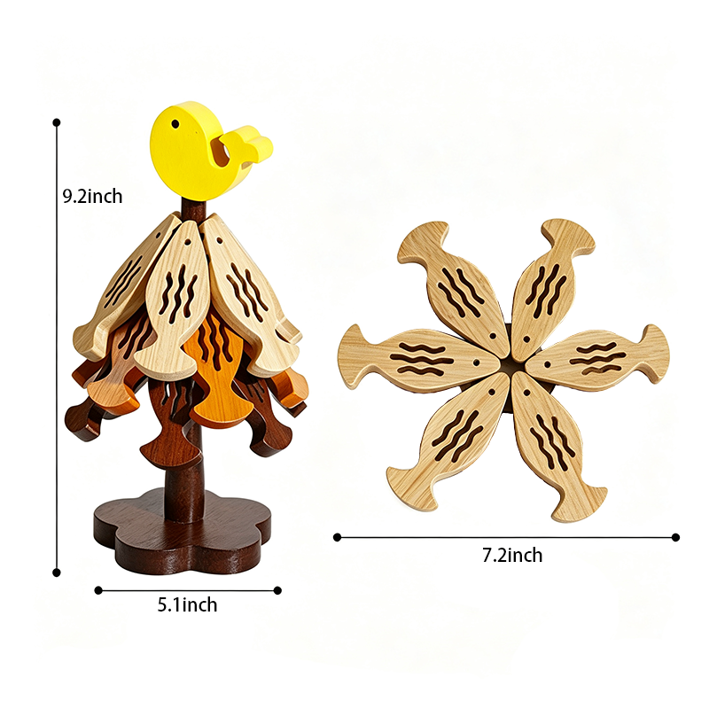 CouldNook Wood Tree Wall Decor - Seasonal Home Display