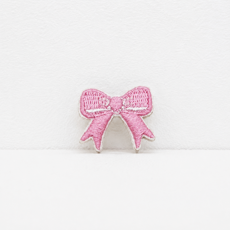 CouldNook Mini Bow Embroidered Patch - Pastel Single and Group Options